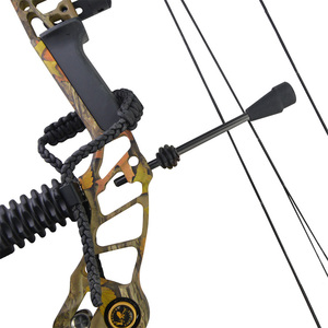 Tir à l'arc chasse équipement de Sport en plein air bouchon en caoutchouc léger chaîne suppresseur boule d'arrêt - Product Image 6