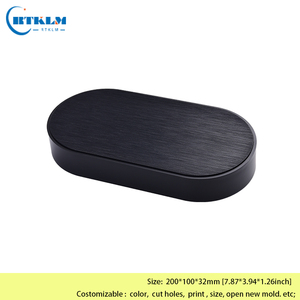Caixa de Junção DIY 200*100*32mm, Gabinete Personalizado para Alto-falante, Caixa de Instrumentos de Plástico, Caixa de Projeto Eletrônico em Plástico ABS - Product Image 6