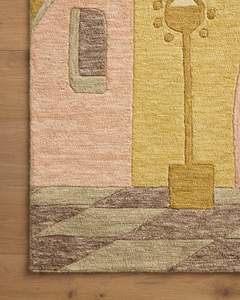 Tapis en laine moderne fait main de luxe, sur mesure, à poils longs, antidérapant, adapté aux animaux domestiques, lavable, pour salon, hôtel, extérieur - Product Image 6