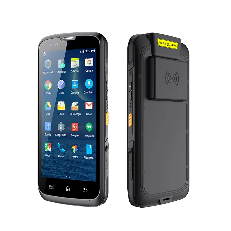 Android Pda 2d Bar Code Scanner robusto Handheld PDA 4G LTE NFC Terminal de dados do telefone móvel Pdas