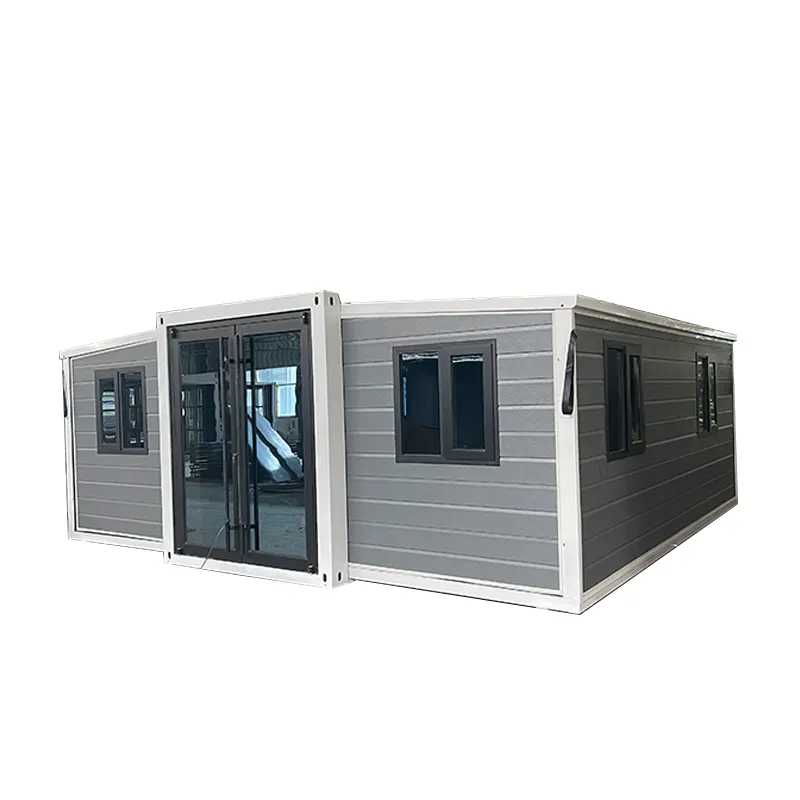 Einfaches mobiles Zuhause Sauna-Zimmer winziges leicht zu bautes erweiterbares 2-Zimmer-Containerhaus