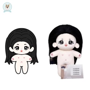 Maßgefertigtes Personalisiertes Anime-Plüschtier OEM Humanoides Baumwollpuppen-Produkt Großhandel 2D zu 3D Gefüllte Charakterfigur - Product Image 3