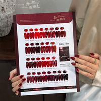 Nouvel arrivage Youse : Kit de vernis gel UV Bronti Rouge 28 couleurs assorties pour distributeurs de produits pour ongles 15ml