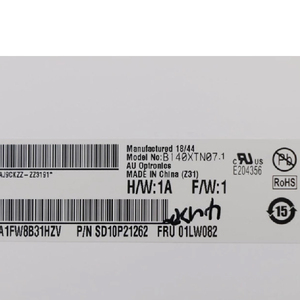 หน้าจอแสดงผล TFT LCD รุ่น B140XTN07.1 ขนาด 14.0 นิ้ว ความละเอียด 1366*768 แบบ Fast Response - Product Image 3