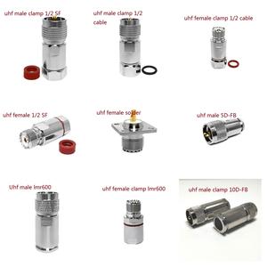 Conector Coaxial RF Hembra Recto UHF para RG58, LMR195, LMR200, RG223, Suministro de Fábrica, Convertidor, Conforme a RoHS - Product Image 6