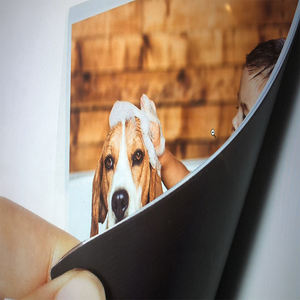 Cadre photo magnétique moderne et simple en plastique avec aimant pour réfrigérateur – Vente chaude - Product Image 5