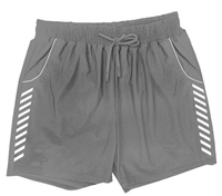 Shorts de sport pour hommes en gros sur mesure, 80% nylon, 20% élasthanne, respirants, séchage rapide, pour la salle de sport, la course à pied, les activités de plein air