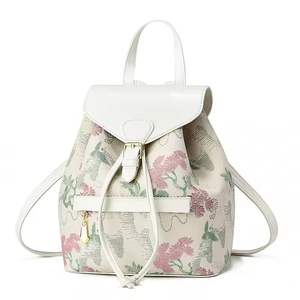 Fashionable Large Capacity Multifunctional Embroidered <b>Backpack</b> Pu Zipper For <b>Students</b> Travel Handbag For Women Children - Product Image 6