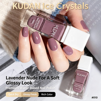 KUDAN Vernis à ongles à base d'eau non toxique, tendance et populaire, facile à décoller, sans lampe UV, pour DIY à domicile, certifié UE, vente en gros