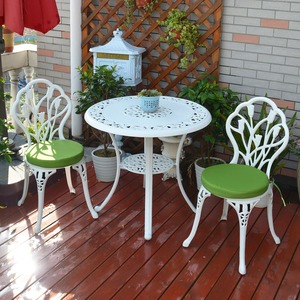 <span class=keywords><strong>Banc</strong></span> de jardin en fer de style européen pour cour, balcon, parc ou jardin - Product Image 3