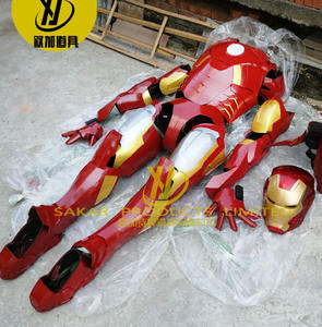 Costume Ironman personnalisé Offre Spéciale <span class=keywords><strong>casque</strong></span> et armure Costume Performance porter pour la danse de scène Cosplay personnalisé direct d'usine - Product Image 5