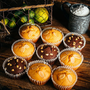 Muffin Pans 4 6 12 Hole Non-Stick Carbon Steel Baking Mold Cake Pan For DIY Baking - Product Image 3