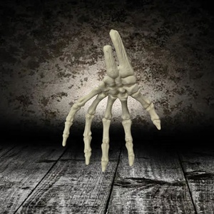 Accesorio de Halloween para Bromas: Colgante de Plástico con Forma de Mano de Esqueleto y Garra para Decoración de Casas Embrujadas y Bares - Product Image 4