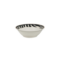 Ensemble de vaisselle en céramique zèbre nordique moderne 24 pièces, tendance, élégant, vaisselle de safari, assiettes et bols en porcelaine, décoration moderne pour la maison, portable