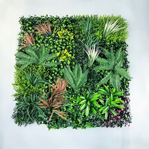 Mur d'herbe <span class=keywords><strong>de</strong></span> confidentialité en plastique écologique personnalisé panneau murs verts artificiels panneaux <span class=keywords><strong>de</strong></span> haie <span class=keywords><strong>de</strong></span> buis 60cm - Product Image 3