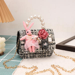 Nuovo arrivo bambini principessa carina Mini borsetta per bambini borse a tracolla con catena alla moda <span class=keywords><strong>borsa</strong></span> a tracolla per bambine - Product Image 6