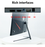 Ordinateur de bureau haute définition 27 pouces moniteurs 75H 4000:1 2560*1440 écran sans cadre moniteur de jeu 5ms