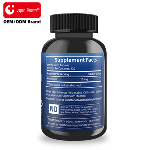 Fabricante de Suplementos de Melatonina al por Mayor, 10 mg para Mejorar el Sueño, 120 Cápsulas de Melatonina de Liberación Rápida - Product Image 5