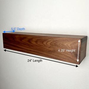 Estante <span class=keywords><strong>Flotante</strong></span> de Madera <span class=keywords><strong>con</strong></span> Cajones Ocultos, Caja de Seguridad Secreta para Dinero, Estante para Armas, Estantes Modernos para Mueble de TV - Product Image 3