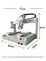 Robot Dispensador de Pegamento AB Automático de Alta Velocidad ZT-DJ441-02, Dispensador Industrial con Bomba PLC y Motor para Plantas de Fabricación