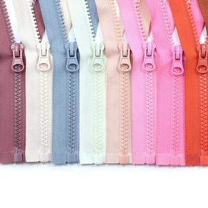Manufacturers Direct Spot #5 Resin <strong>Zipper</strong> Children's Color Clothing Zip Coat Long Double Head Double Open <strong>Zipper</strong> - Product Image 2