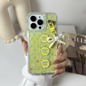 เคสโทรศัพท์แบบมีโบว์กลิตเตอร์อีพ็อกซี่ 360 องศา สำหรับ Oppo A6 X 5G A6 Pro 4G Realme 14 5G Realme Note <span class=keywords><strong>70</strong></span> 4G - Product Image 6