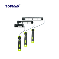 Professionnel 7 pouces Heavy-Duty bricolage industriel peinture rouleaux OEM personnalisation pris en charge Cage rouleau cadre fabricant approvisionnement