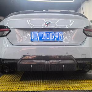 Difusor de Parachoques Trasero de Fibra de Carbono Seca para <span class=keywords><strong>BMW</strong></span> Serie 2 G42 Coupé 220 <span class=keywords><strong>230</strong></span> M240 M Sport <span class=keywords><strong>2022</strong></span>+ - Product Image 6