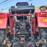 Tracteur à roues d'occasion Lovol M254 25 CV à quatre roues motrices, moteur Weichai, boîte de vitesses entièrement équipée, contrepoids avant/arrière