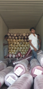 วัตถุดิบสิ่งทอผ้าย้อมสีสดทนทานธรรมดาน้ำหนักปานกลาง - Product Image 4