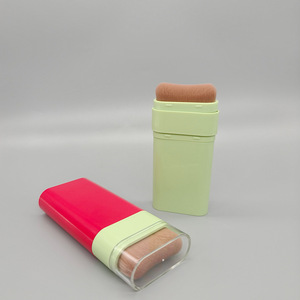 Emballage cosmétique personnalisé pour blush en poudre de 20 g, <span class=keywords><strong>tube</strong></span> vide, échantillon <span class=keywords><strong>gratuit</strong></span>, <span class=keywords><strong>tube</strong></span> de parfum solide, <span class=keywords><strong>tube</strong></span> de blush crémeux, PE HDPE PET - Product Image 5