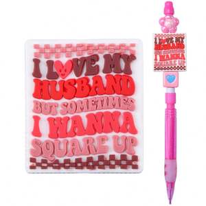 Cuentas Decorativas de Silicona con Diseño de Estrellas del Pop, Taylor, <span class=keywords><strong>Karol</strong></span> <span class=keywords><strong>G</strong></span>, Selena, para Bolígrafos, Estilo Occidental, Nueva Moda - Product Image 5