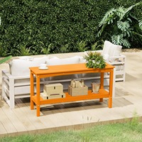 Meubles d'extérieur modernes en HDPE, table d'extérieur, imperméable, légère, résistante aux UV, empilable, durable, facile à transporter