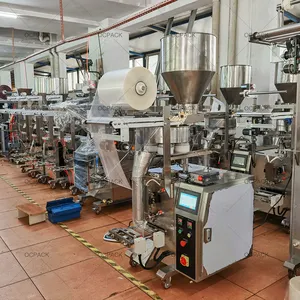 Máquina Automática para Envasar Alimentos en Bolsas de Papel: Gránulos, Azúcar, Sal, Especias, Pimienta, Harina, Café, Cacahuetes, Granos y Frijoles - Product Image 2