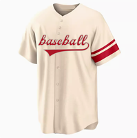 Maillots de baseball à impression personnalisée vierges à la mode uniforme de baseball vêtements de baseball et de softball pour jeunes