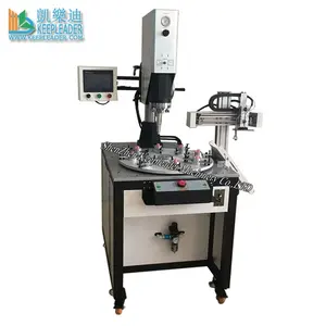 Plastic Welder Automatic Turntable Ultrasonic Welding Machine of Rotary Table Indexing PC_PP_ABS_PS Ultrasound Bonding Equipment