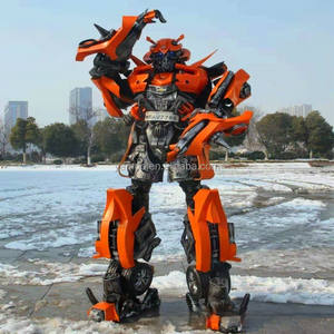 Costume de robot LED réaliste et portable en gros, grand costume de robot LED portable pour adultes, costume de cosplay d'Halloween à vendre - Product Image 2