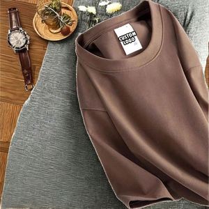 Design Multi Solid Color logo Screen Print Men's t Shirt OEM Unisex Blank Design High Quality Plain Plus Size T-shirts - Product Image 2