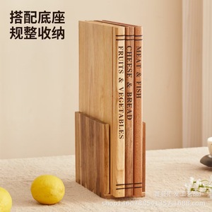 ชุดเขียงไม้ 3 ชิ้น รูปทรงสี่เหลี่ยมผืนผ้า ทนทาน ใช้งานได้หลากหลายในครัว - Product Image 2