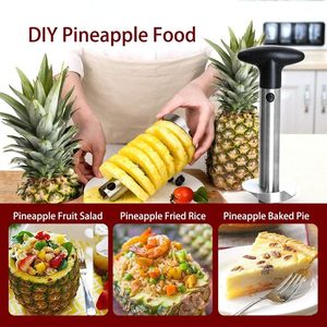 Hot Selling <b>Fruit</b> & <b>Vegetable</b> <b>Tools</b> Pineapple Slicer Peeler Cutter Kitchen Gadget Pineapple Spiral Cutter - Product Image 5
