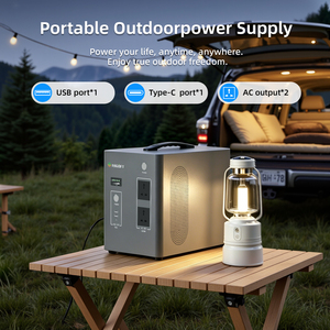 Station d'alimentation portable ASGOFT 2 kWh 2000 Wh 1200 W LiFePO4 avec charge rapide USB pour camping, extérieur et secours d'urgence - Product Image 3