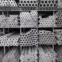 Tubo Redondo de Aluminio Extruido de Precisión Estándar con Acabado de Fábrica, 6061 6063 7075, de China, Más Vendido