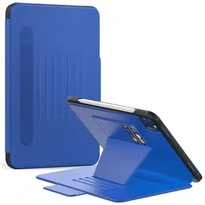 Auto Wake funktion nach PU leder tablet abdeckung mit herstellung magnetischen einstellen ständer für iPad Air 4 10.9 "Pro 11