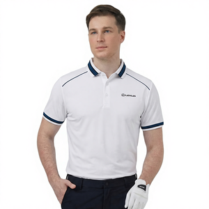 Camiseta de Manga Corta para Hombre, de Alta Calidad, con Logotipo Personalizado, Tejido de Punto, Poliéster y Elastano, Secado Rápido, Protección UV, Precio de Fábrica al por Mayor, ODM - Product Image 1