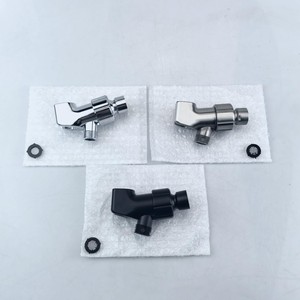 Support mural universel en laiton chromé entièrement métallique <span class=keywords><strong>pour</strong></span> douchette, avec tête pivotante, idéal <span class=keywords><strong>pour</strong></span> cuisine et salle <span class=keywords><strong>de</strong></span> bain, style moderne - Product Image 6