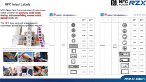 Étiquette RFID transparente 13,56 MHz passive NFC, mini-autocollant RFID NFC pour projets NFC, anti-contrefaçon, <span class=keywords><strong>paiement</strong></span> - Product Image 3