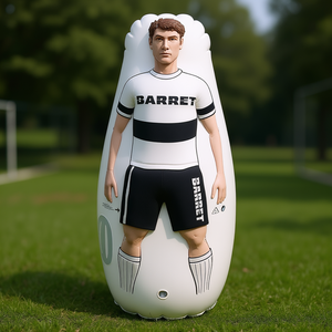Mannequin gonflable Barret 115 cm, base remplie d'eau, équipement d'entraînement de rugby - Product Image 3