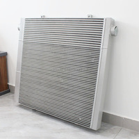 Refroidisseur d'huile de compresseur d'air à noyau en aluminium, écologique, prix compétitif, longue durée de vie