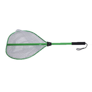 Haute Qualité Pêche à La <span class=keywords><strong>Carpe</strong></span> En Aluminium Filet D'atterrissage En Caoutchouc - Product Image 1