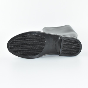Chaussures <span class=keywords><strong>de</strong></span> cavalier hautes pour femmes, bout rond, bottes <span class=keywords><strong>de</strong></span> cavalier hautes tendance, plateforme épaisse, bottes plates longues, talon bas, bottes <span class=keywords><strong>de</strong></span> <span class=keywords><strong>pluie</strong></span> en PVC - Product Image 3